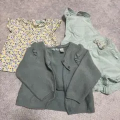 サロペットセット　OBAIBIのサムネイル