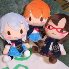 エヴァンゲリオンシリーズ スペシャルぬいぐるみ レイ アスカ マリ 3種セット