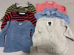ロンT 長袖シャツ　babyGap カーディガン シャツ　80 保育園着