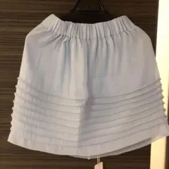 ふんわりスカート　水色のサムネイル