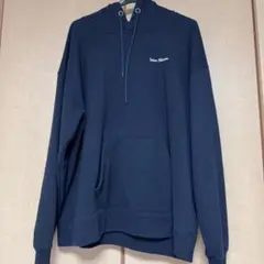 メンズ レディース パーカー 裏起毛 ブラック L