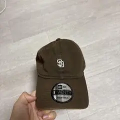 New Era 9TWENTY ブラウンキャップ