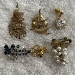 ヴィンテージ風　ブローチ　おまとめ　#98