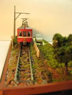 鉄道のある情景模型C「畑」C001のサムネイル