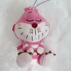 不思議の国のアリス　むにゃすや　マスコット　チェシャ猫　美品