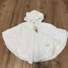 新品タグ付き　ベーシックパウダー　ポンチョ　90-100