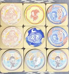 一番くじ　鬼滅の刃　E賞　きゅんキャラデザインプレート 9枚セット