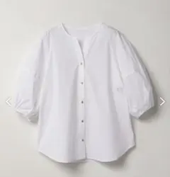 アルアバイル　タイプライタースラッシュネックシャツ