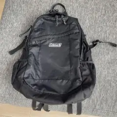 難あり Coleman ブラック リュック・バックパック