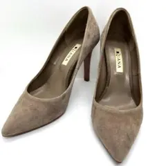 DIANA ベージュ スエード ハイヒール