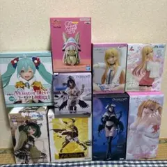 美少女アニメフィギュア 9点セット