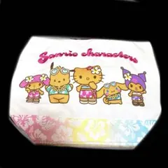 サンリオ　トコナツバケーションデザインシリーズ　トートバッグ　日焼け　キティ