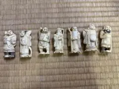 マンモス牙 骨董品 七福神 縁起物 - メルカリ
