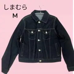 【新品未使用】しまむら デニムジャケット Gジャン　インディゴブルー M