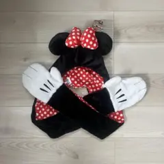 Disney ミニー マフラー マフラーキャップ