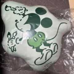 生茶　ディズニー　ミッキーマウス クッション　非売品