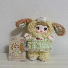 Nommi ウサギデザイン ぬいぐるみ 約15cm カード付き