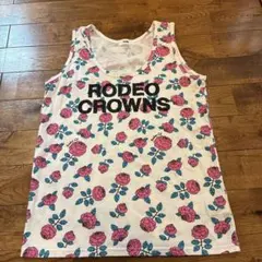 RODEO CROWNS ローズ柄 タンクトップのサムネイル