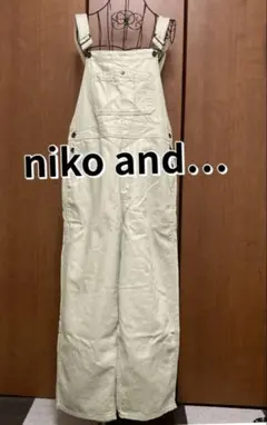 ✨niko and…✨デニム　サロペット　オーバーオール　Ｍサイズ