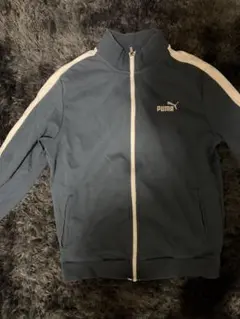 PUMA ダークブルー トラックジャケット