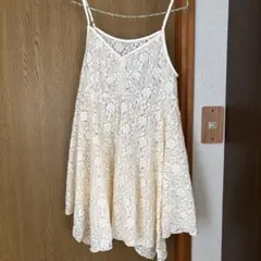 LOWRYS FARM カットレースキャミチュニック