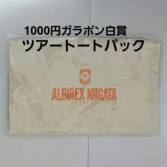 新品未使用　ツアートートバック　アルビレックス新潟　1000円ガラポン白賞