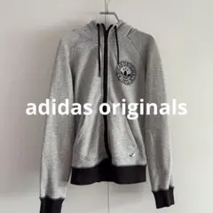 アディダス オリジナルス ジップパーカー ウィメンズ M 古着 ストリート