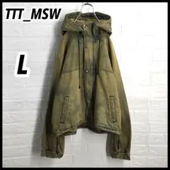 超レア⭐️24SS TTT_MSW ティーモダンストリートウェアデニムフーディーのサムネイル