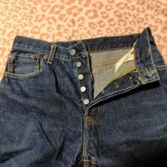 Acoustic インディゴブルーストレートレッグデニム サイズ表参照