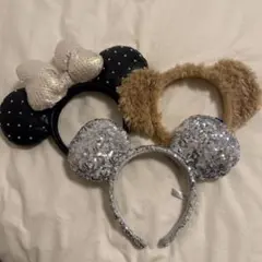 ディズニー　カチューシャ　セット