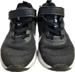 Nike ブラック スニーカー レボリューション6 ベルクロストラップ17センチ