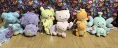 第1弾フルコンプリート】へんしん！メタモンぬいぐるみ&マスコット6種