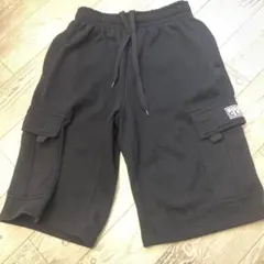 PRO CLUBスウェットカーゴショーツ ブラック