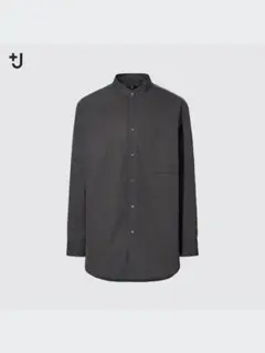 UNIQLO +J スーピマコットンオーバーサイズスタンドカラーシャツ（長袖）