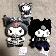 クロミぬいぐるみ3セット　王道ロリータ　BIGぬいぐるみ　新品　タグ付きなど