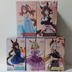 ウマ娘 トリオトライトフィギュア ラウワン限定5種セット ジェンティルドンナ他