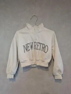 ティーン GU KIDS Mサイズ ハーフジップトレーナー