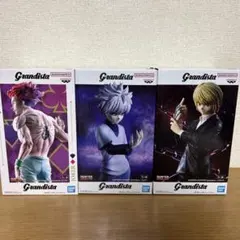 HUNTER×HUNTERグランディスタ　キルアヒソカクラピカ３点セット