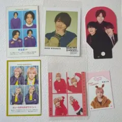 西畑大吾 切り抜きまとめ売りセット 証明写真 4カット トレカ