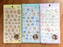 ボンボンドロップ シール 3Dステッカー 3種セット ちいかわ