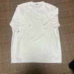 UNIQLO U XL ホワイト 長袖Tシャツ
