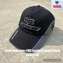 used Supreme×FOX racing 6-panel capのサムネイル