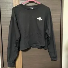 GU Sanrio シナモロール 長袖カットソー ブラック