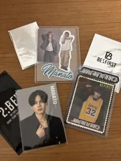 BE:FIRST MANATO フォトカード&ステッカーセット