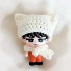 【冬物売切り処分】SnowMan すのチル ソフビ ニット帽 アイボリー