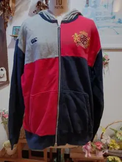 Canterbury カンタベリー パーカー 赤 ネイビー グレー