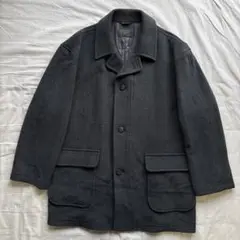 【90s】CHAPS Ralph Lauren ヘリンボーン ウール コート