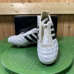 【未使用】adidas サッカーシューズ ホワイト/ブラック 24.5cm