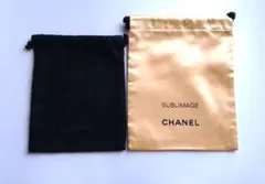 CHANEL　巾着　2枚　ポーチ