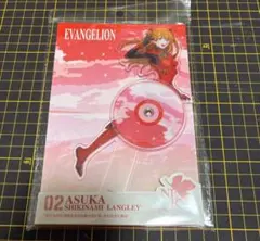 海外公式品　エヴァンゲリオン　アクリルスタンド　アスカ